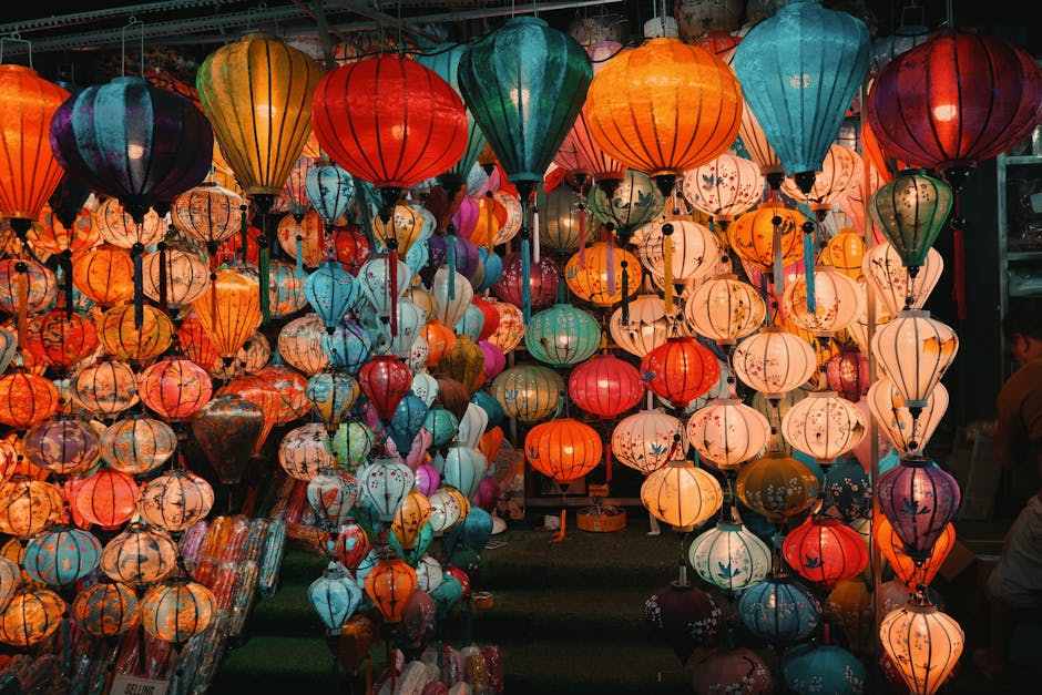 Hoi An lanterns and ancient town