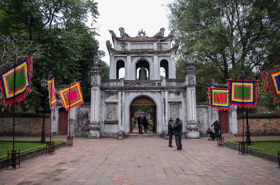Hanoi Culture & History: Complete Heritage Guide (2026) 2 Historic main gate at Temple of Literature Hanoi