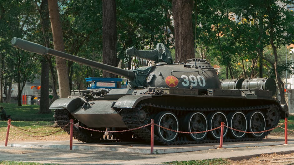 Hanoi War History Museums & Memorable Sites (2026) 4 Vintage tank with number 390 outdoor display
